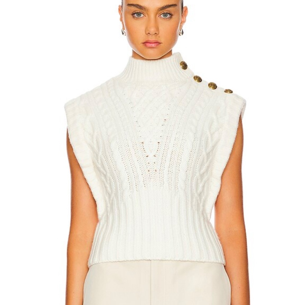 Veronica beard hot on knit vest